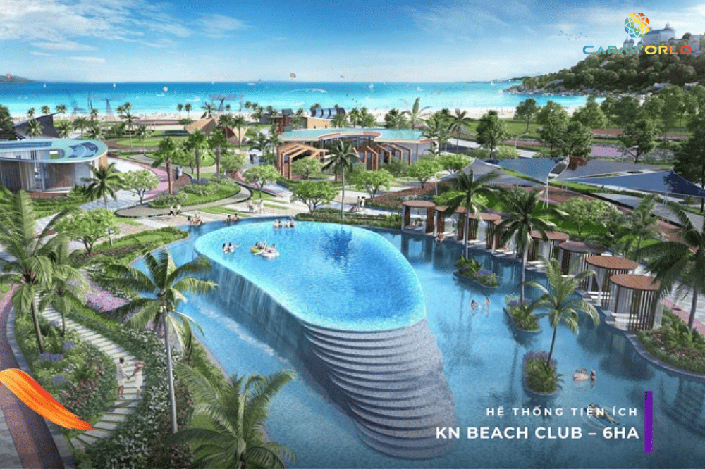 Hệ thống KN Beach rộng hơn 6ha 