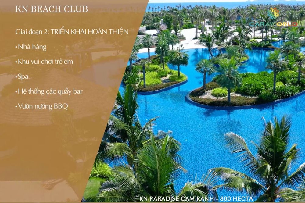 Tiện ích tại Beachclub Caraworld Cam Ranh