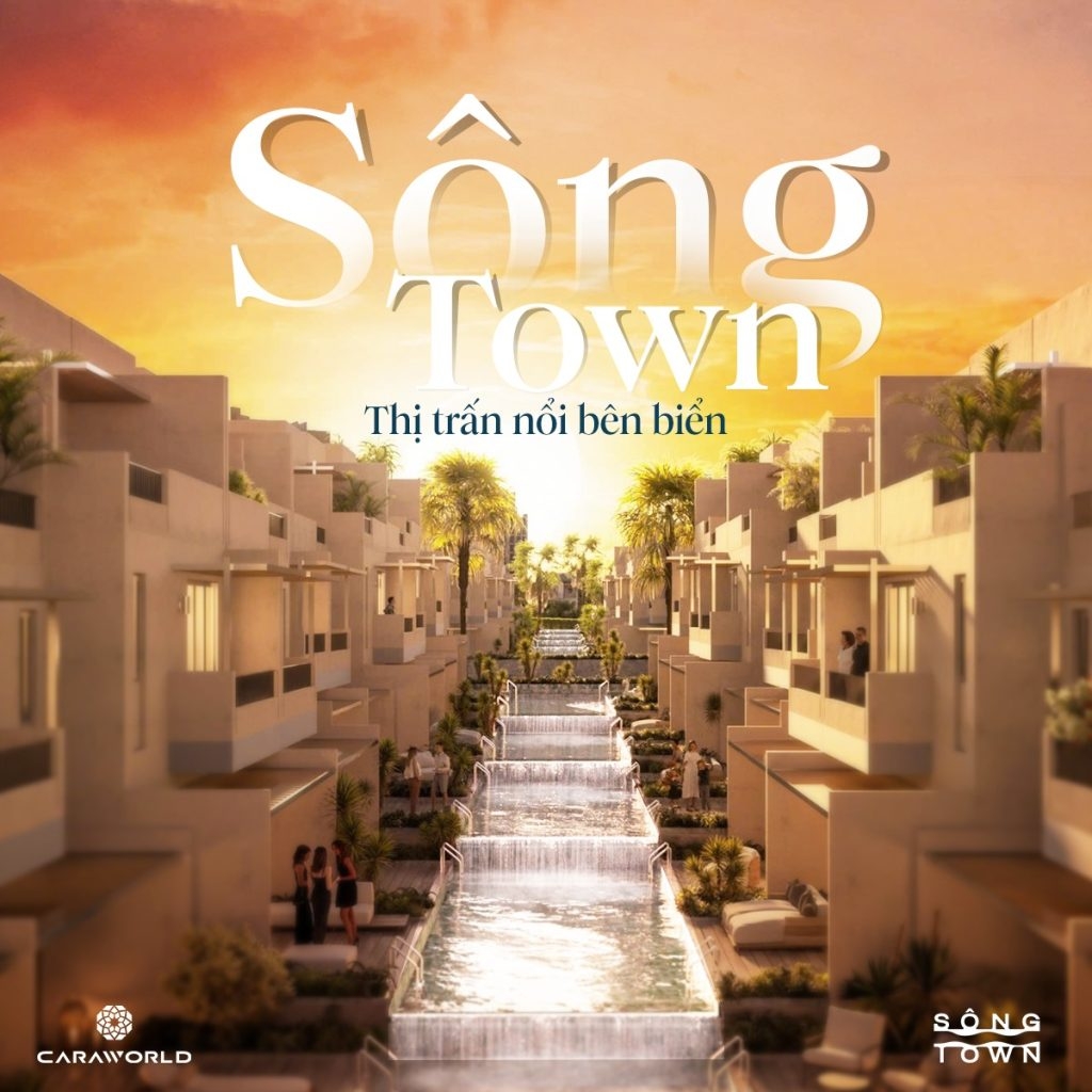 Phân khu Sông Town nơi giao thoa giữa sự tiện nghi và hiện đại