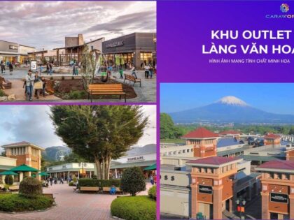 Khu Outlet Làng văn văn hoá tại Caraworld Cam Ranh